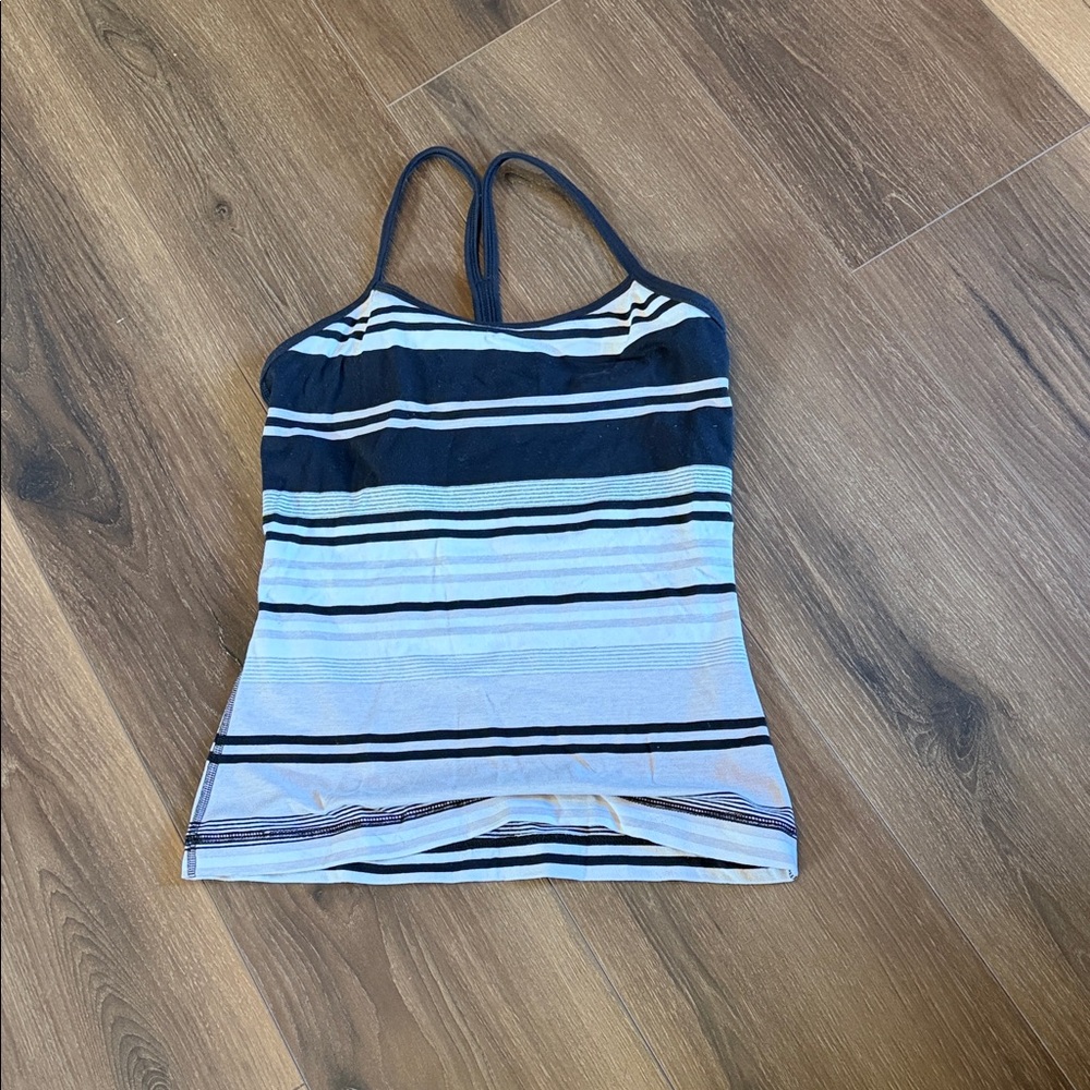 Lululemon Striped Black and White Women's Top